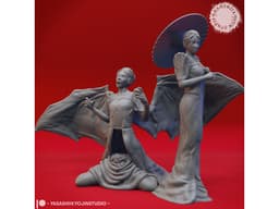 Manananggal - Tabletop Miniature 3d model