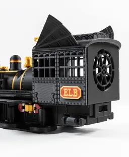 Jules Verne Train - Back to the Future - Locomotive 3d model