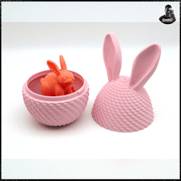 Easter egg collection 2 - no supports - twist & lock 3d model