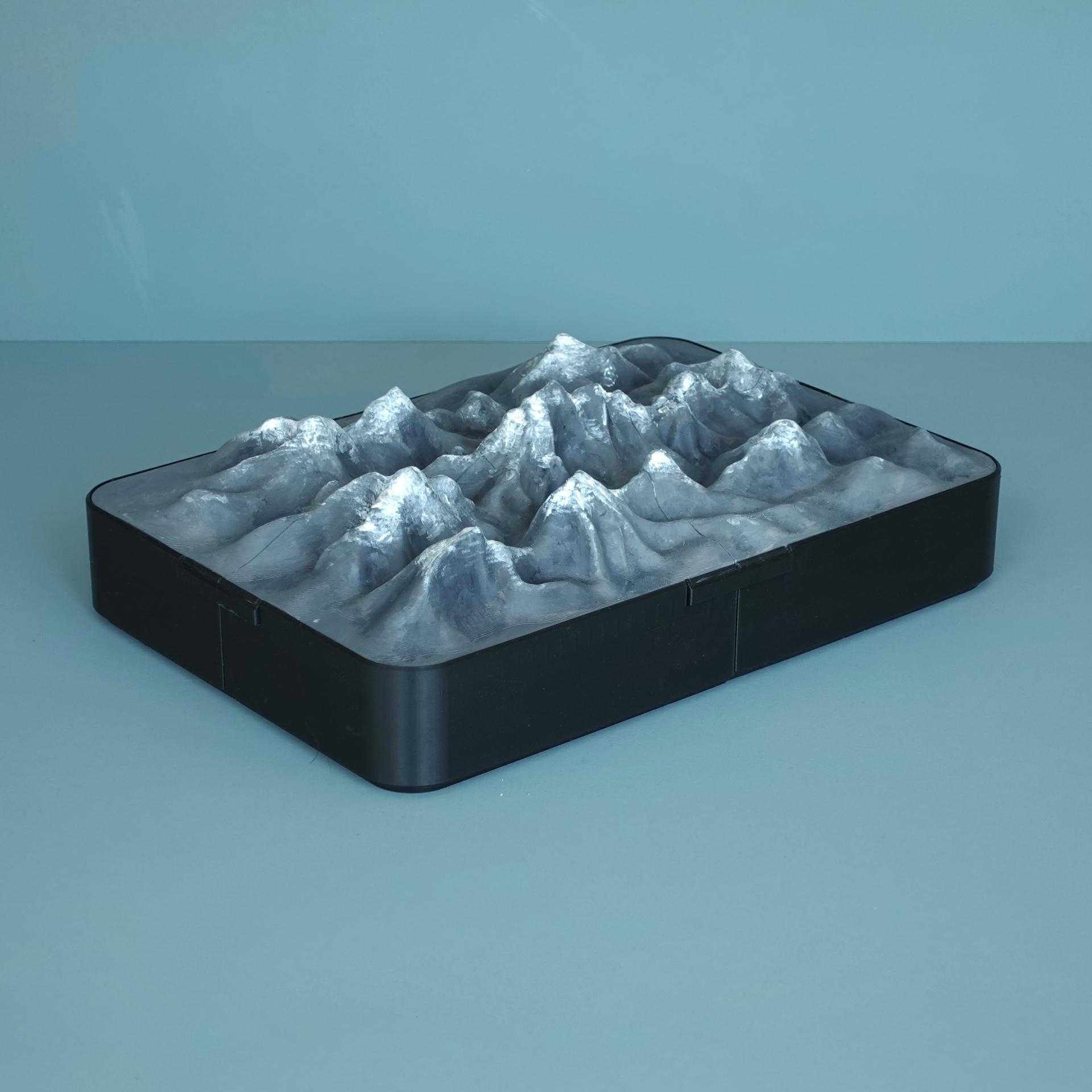 Desk paper tray and organizer 3d model