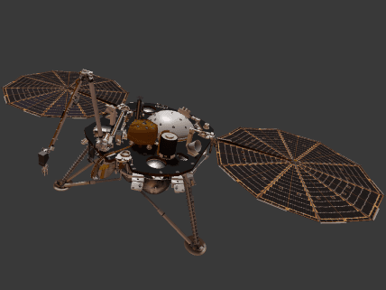 NASA Mars InSight Lander 3d model
