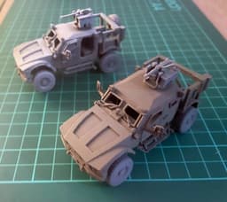 M1240 M-ATV 1:72 Scale STL Model 3d model