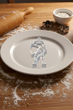 Knight Cookie Cutter, Biscuit Cutter 3d model