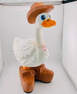 Cowboy Boots & Cowboy Hat Goose Gear for Porch Goose 3d model