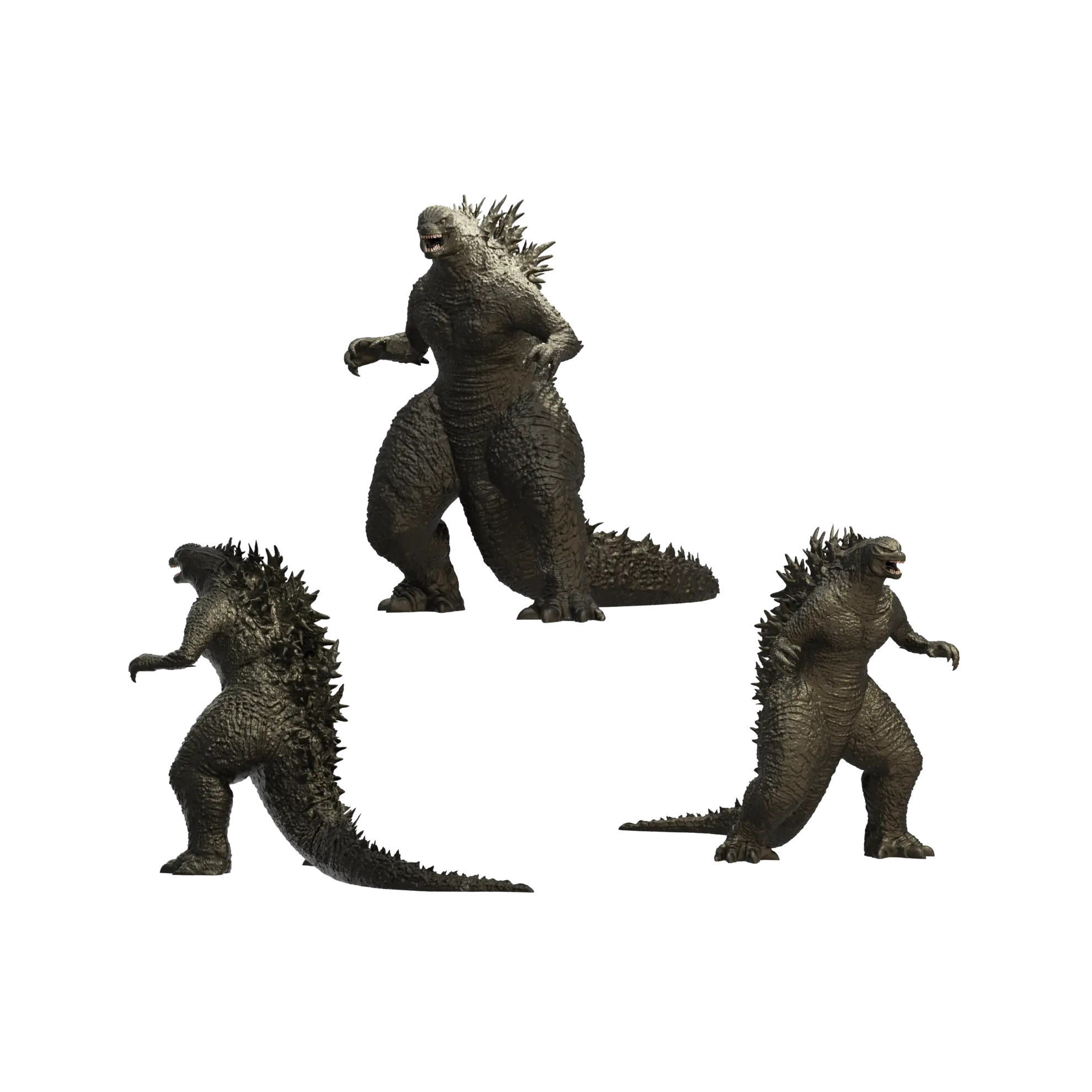 Godzilla Minus One Statue 3d model