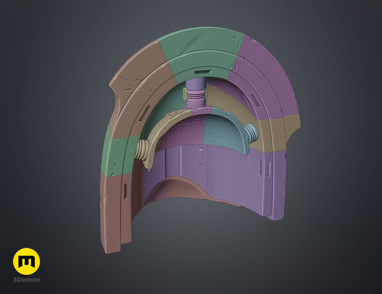 Deathwatch Shoulder Pauldron 3d model