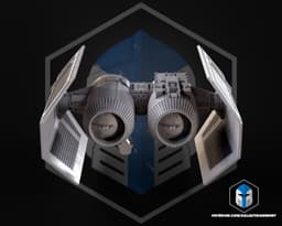 TIE Bomber Vehicle Kit Card - 3D Print Files 3d model