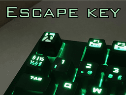 Escape key 3d model