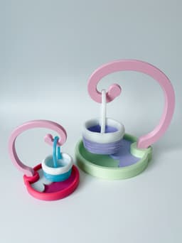 Love birds + friends 3d model