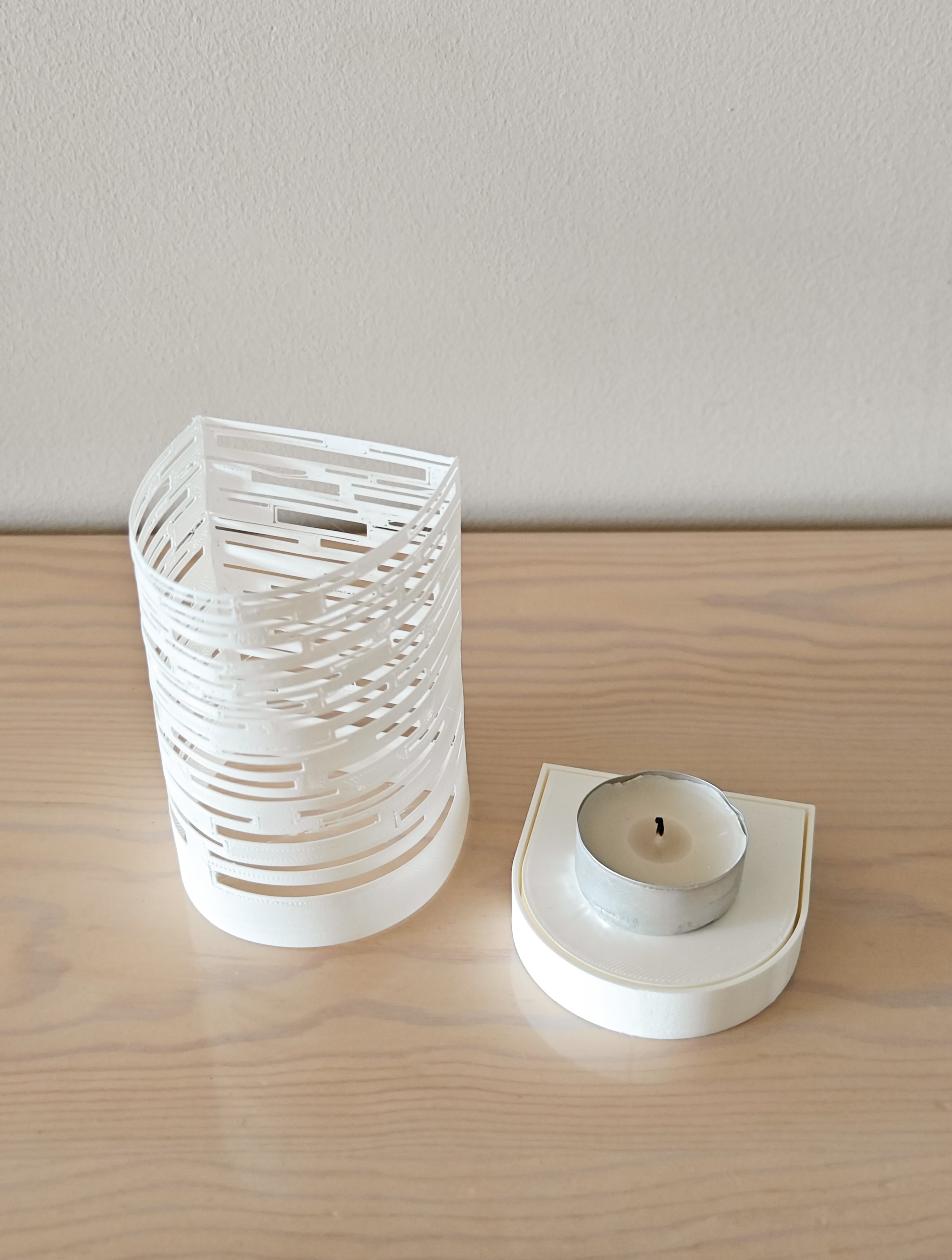 Pergamino candle 3d model