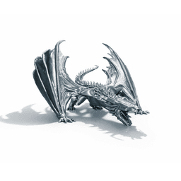 AGRESSIVE DRAGON / GOTHIC DECOR / SHELF SCULPTURE DECOR / MODERN DRAGON SCULPTURE 3d model