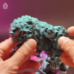 Lion Foo 3d model