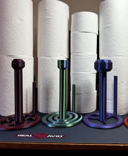 Paper towel holder V5 3d model