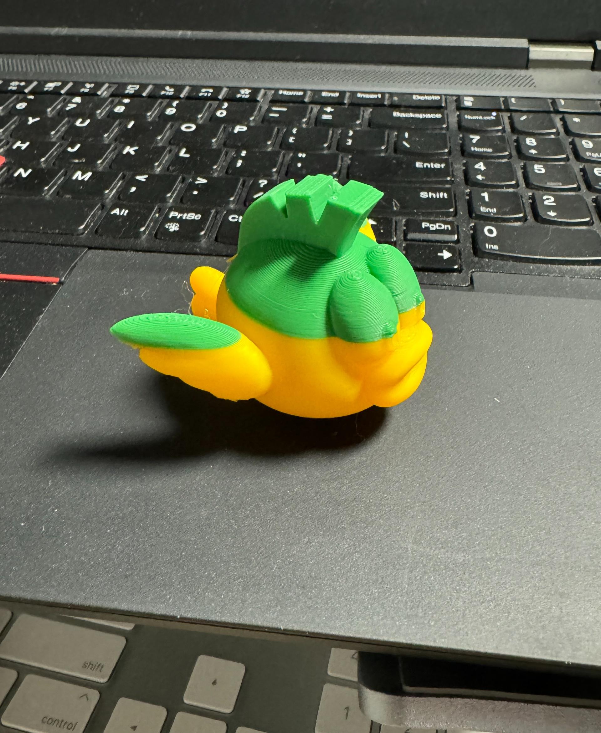Cheep Cheep - 50% test print - I ran out of yellow, but it turned out pretty nice in the end.
Thank you for sharing your artworks! - 3d model