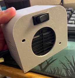 12v Small Heater Housing 3d model