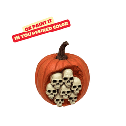 THE FORBIDDEN PUMPKIN / HALLOWEEN DECOR / GOTHIC DECOR / DARK DECOR 3d model
