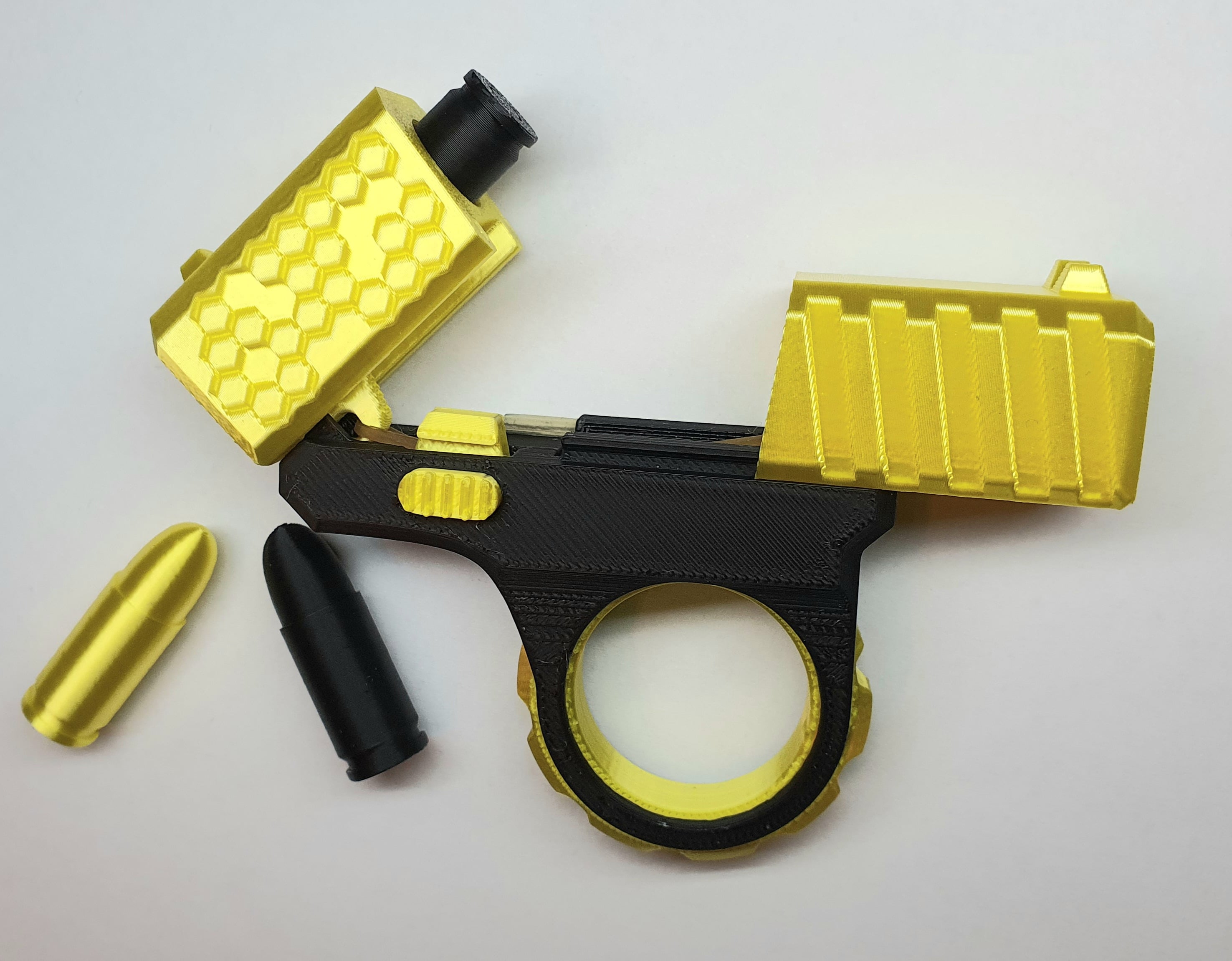 Gun toy fidget spinner 3d model