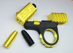 Gun toy fidget spinner 3d model