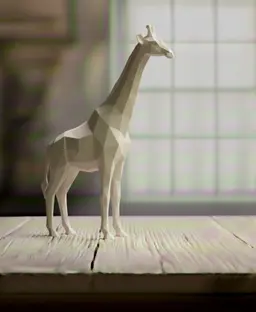 GIRAFFE LOWPOLY 3d model