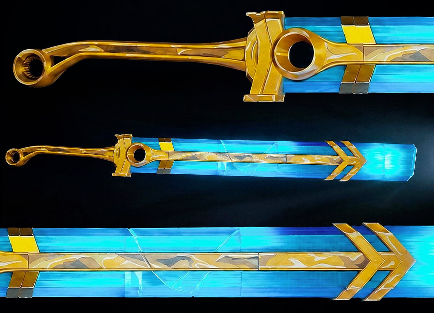 Ekko Sword - Arcane 3d model