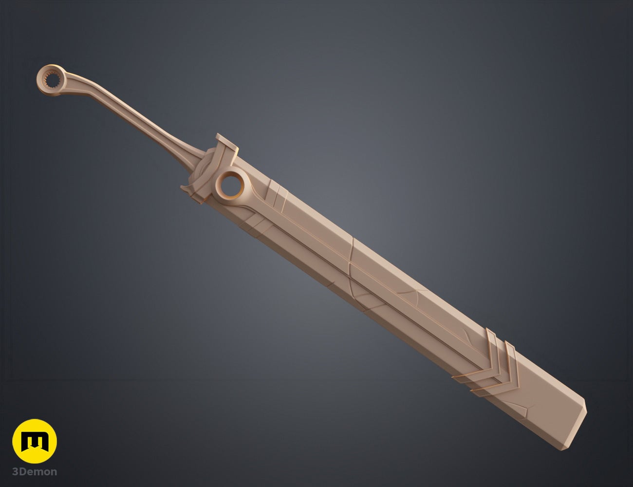 Ekko Sword - Arcane 3d model