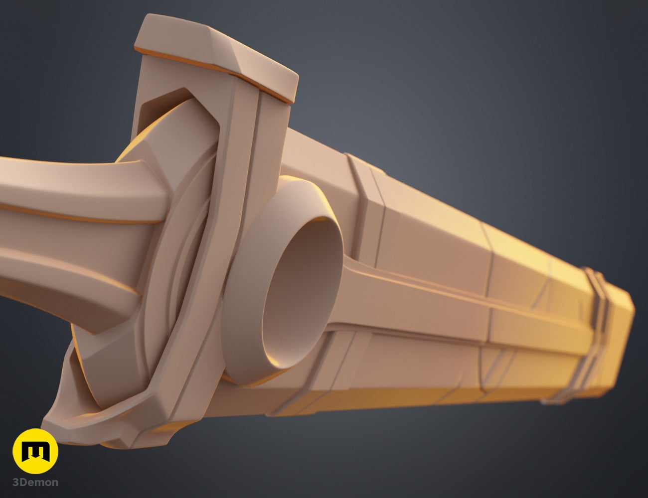 Ekko Sword - Arcane 3d model