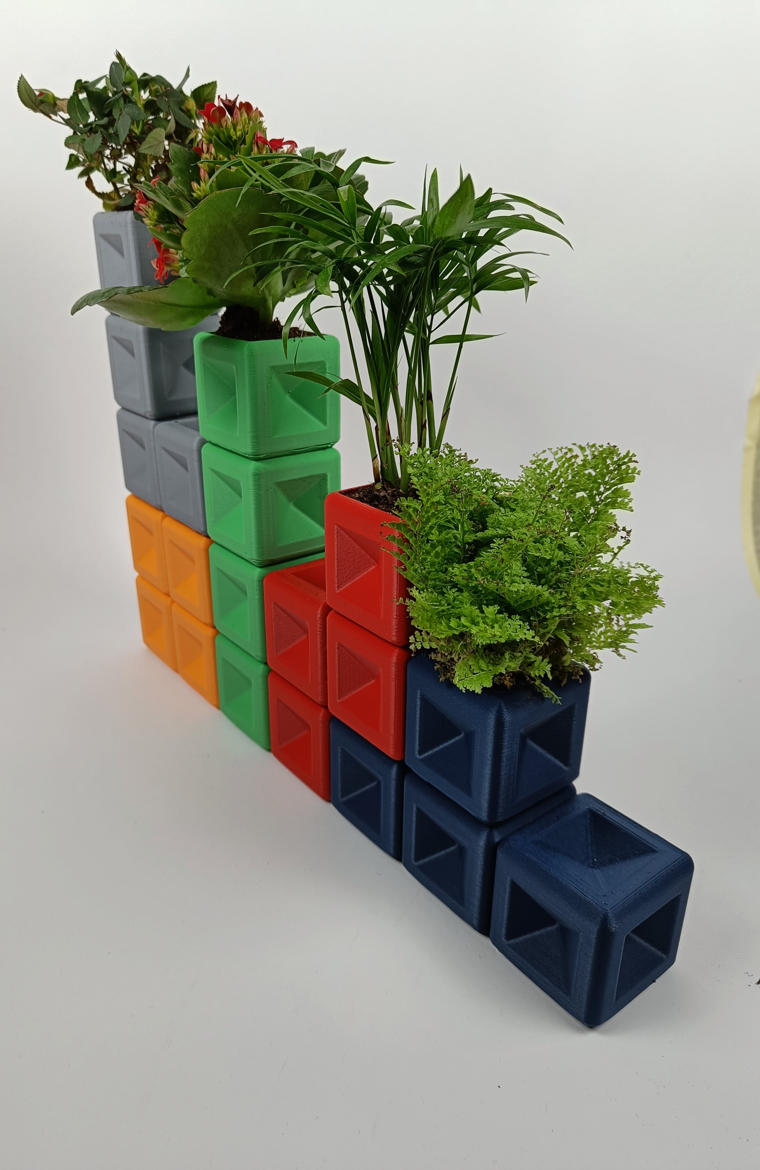 Tetris Planters 3d model