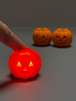 Light-Up Pumpkin Clicker Fidgets (3 Styles) 3d model