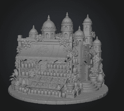 Sultan's Spice & Potion Bazaar STL File for 3D Print 3d model