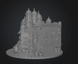 Sultan's Spice & Potion Bazaar STL File for 3D Print 3d model