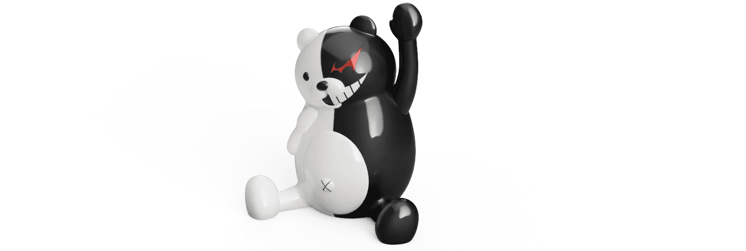 Monokuma 3d model