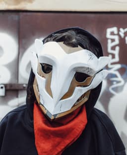 Ekko Firelighter Mask - Arcane 3d model