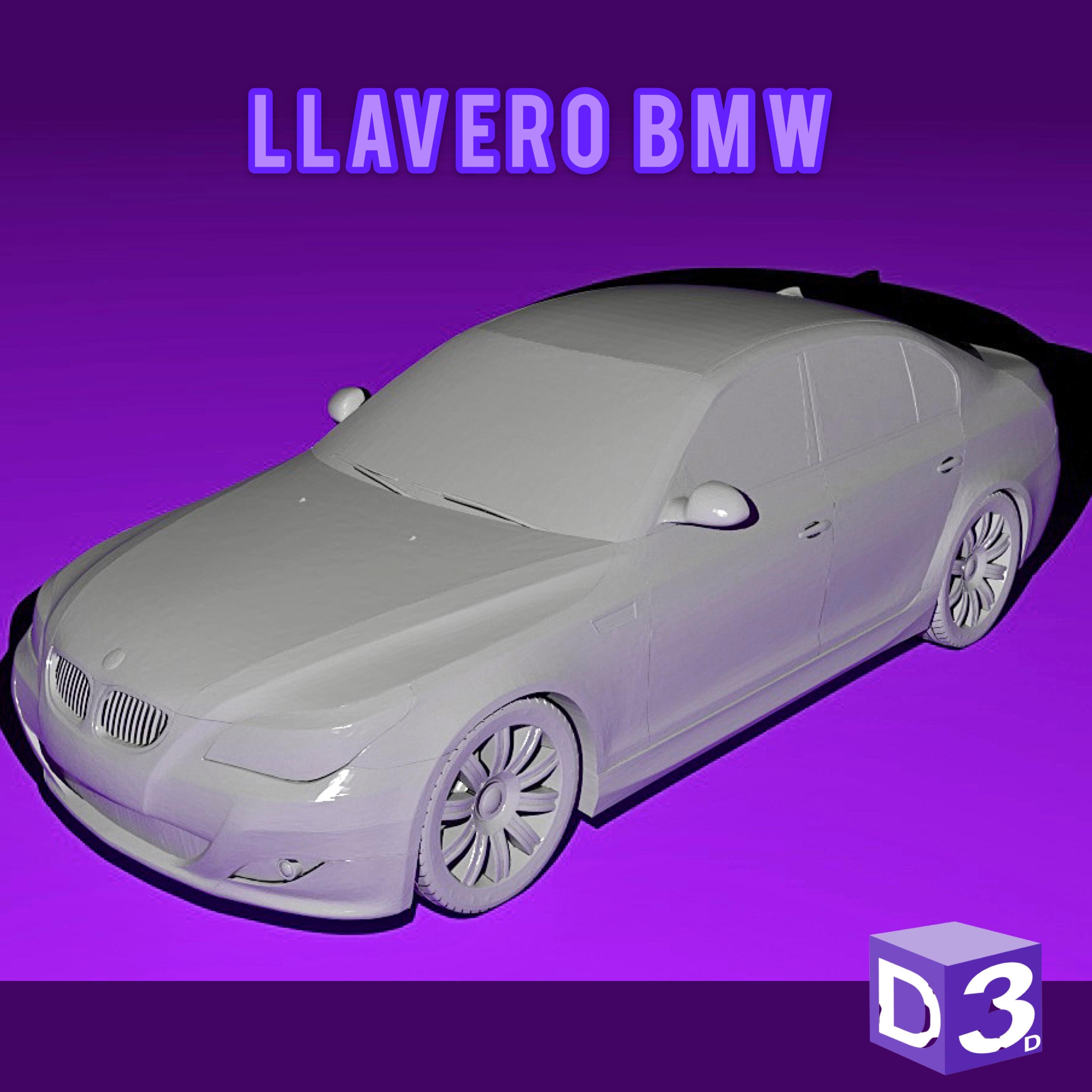 Llavero BMW miniatura 3d model