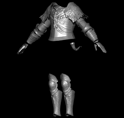 VARGRAM THE RAGING WOLF ARMOR SET life size cosplay - Elden Ring Fan Art 3d model