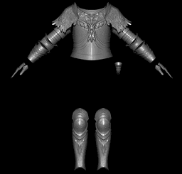 VARGRAM THE RAGING WOLF ARMOR SET life size cosplay - Elden Ring Fan Art 3d model