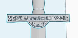 Highlander Sword - Desktop Toy 3d model