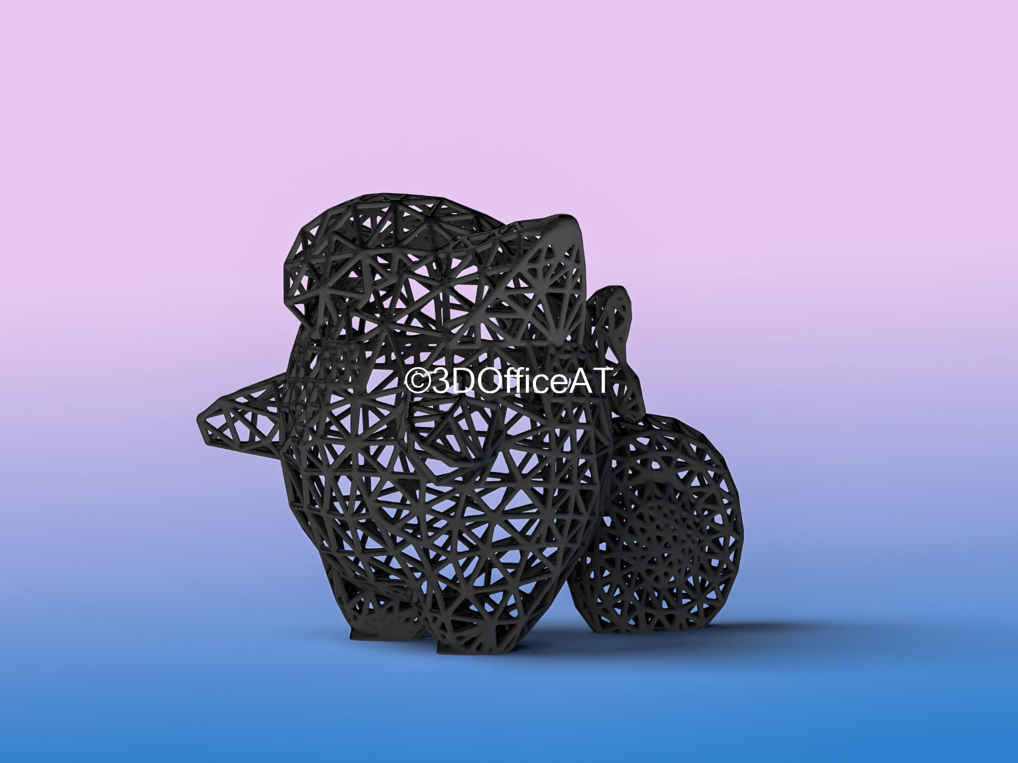 #035 Clefairy Pokemon Wiremon Figure" 3d model