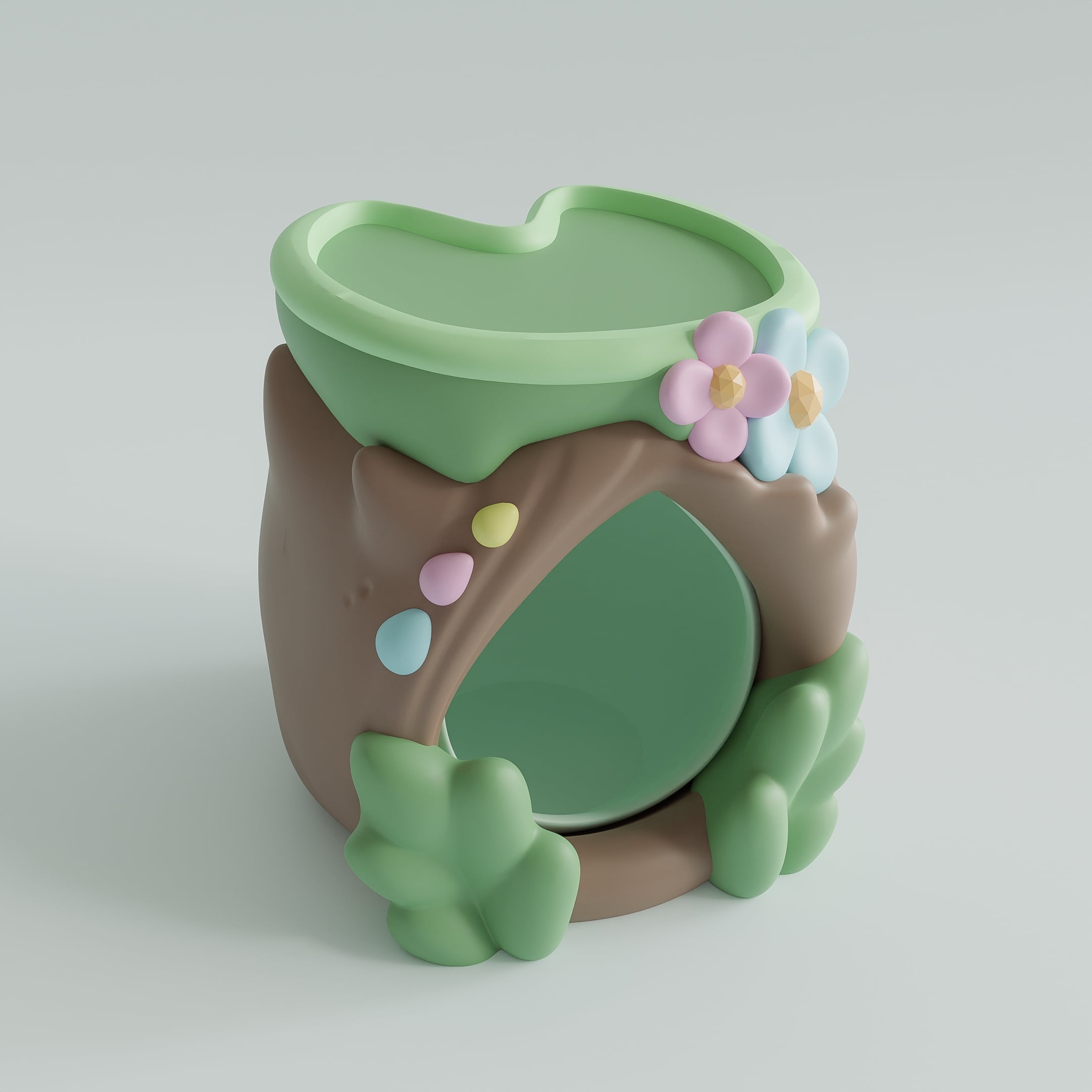 Frog Hut 3d model