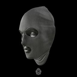Hooded girl 3d model