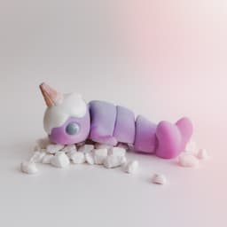 Ice Cream Narwhal, Meliora3d Collab! 3d model
