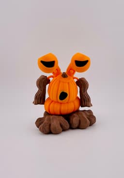 My Dream Monster - 6 Pumpkins 3d model