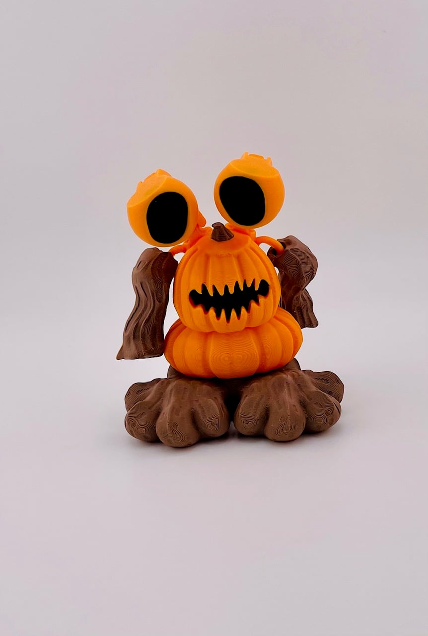 My Dream Monster - 6 Pumpkins 3d model