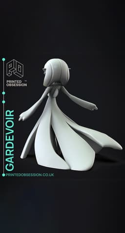 Gardevoir - Pokemon - Fan Art 3d model