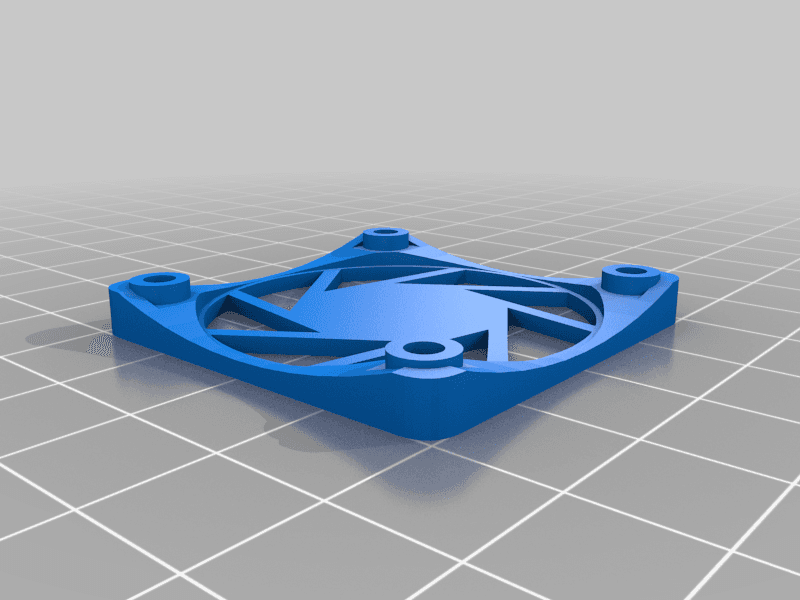 Aperture Fan Cover 40mm 3d model