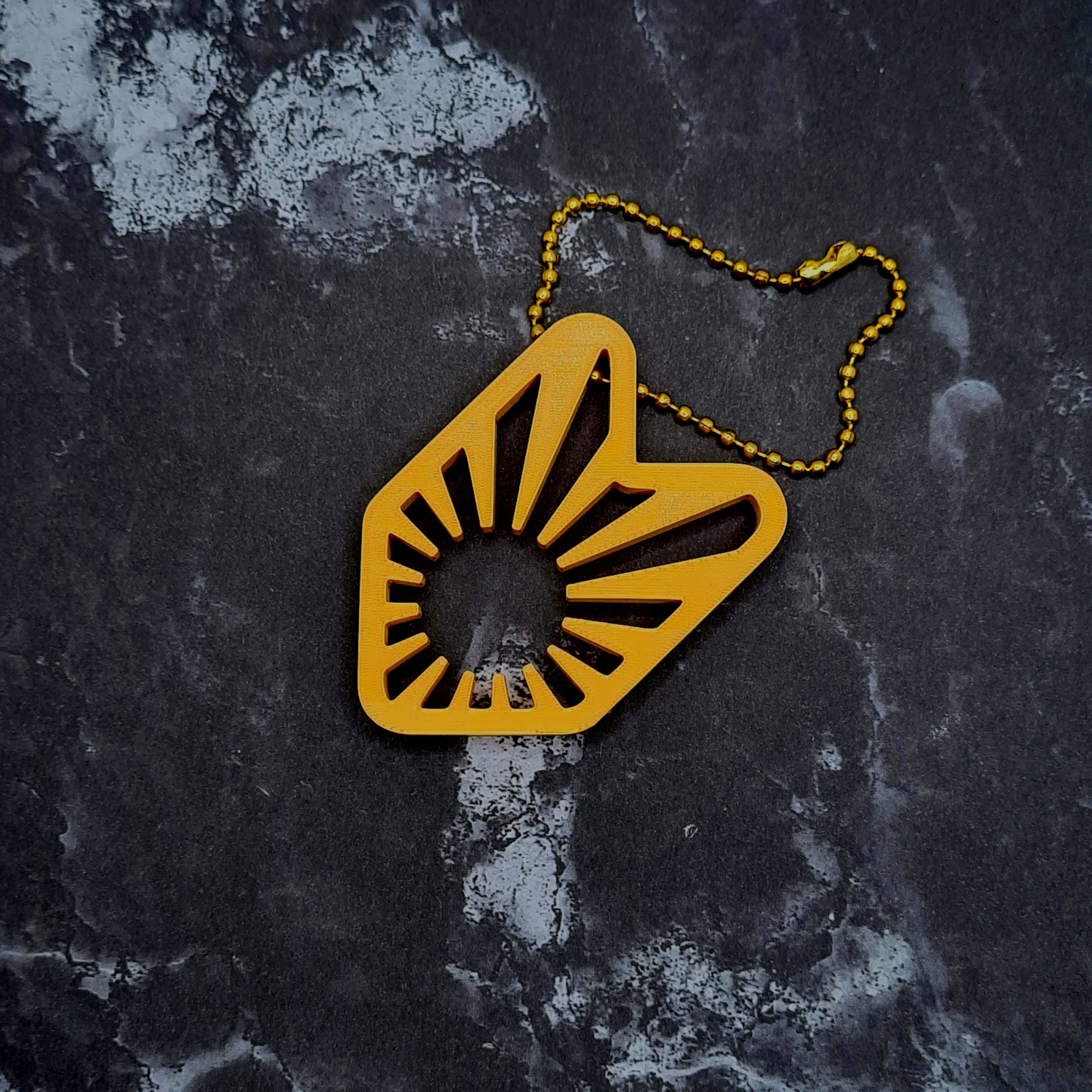 Rising Sun Wakaba Keychain (Style 2) 3d model