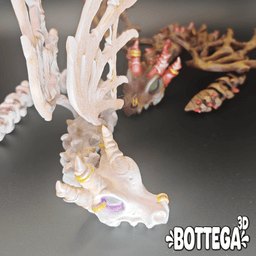MORTE, the necromance dragon! 3d model