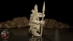 Quorak Zalco of the Takar Tribe 3d model