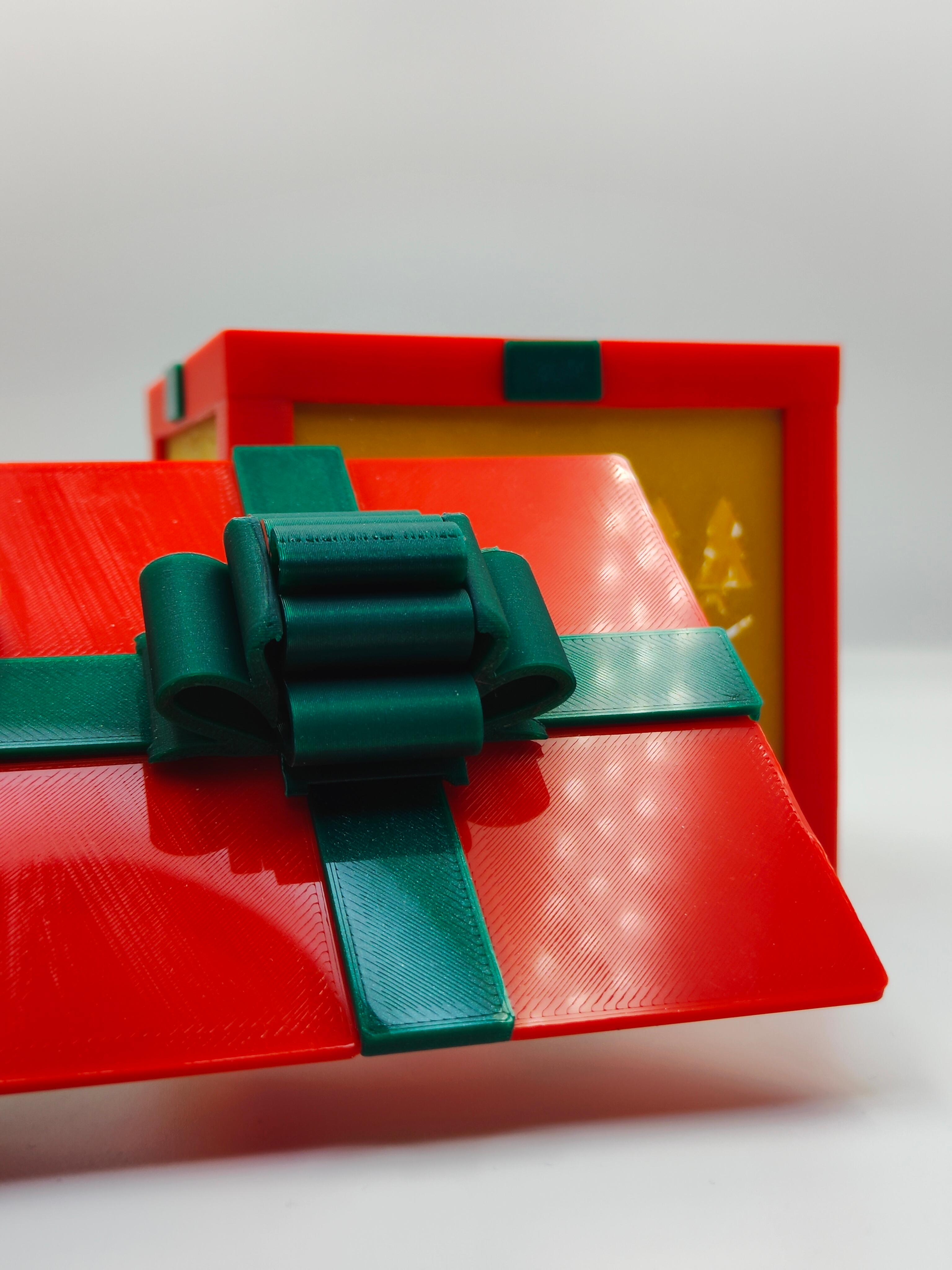 Premium Christmas Tealight Box 3d model