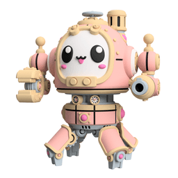 UWU Steam Force Stacks Steampunk Mech 3D Printable Tabletop Miniature 3d model