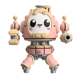 UWU Steam Force Stacks Steampunk Mech 3D Printable Tabletop Miniature 3d model